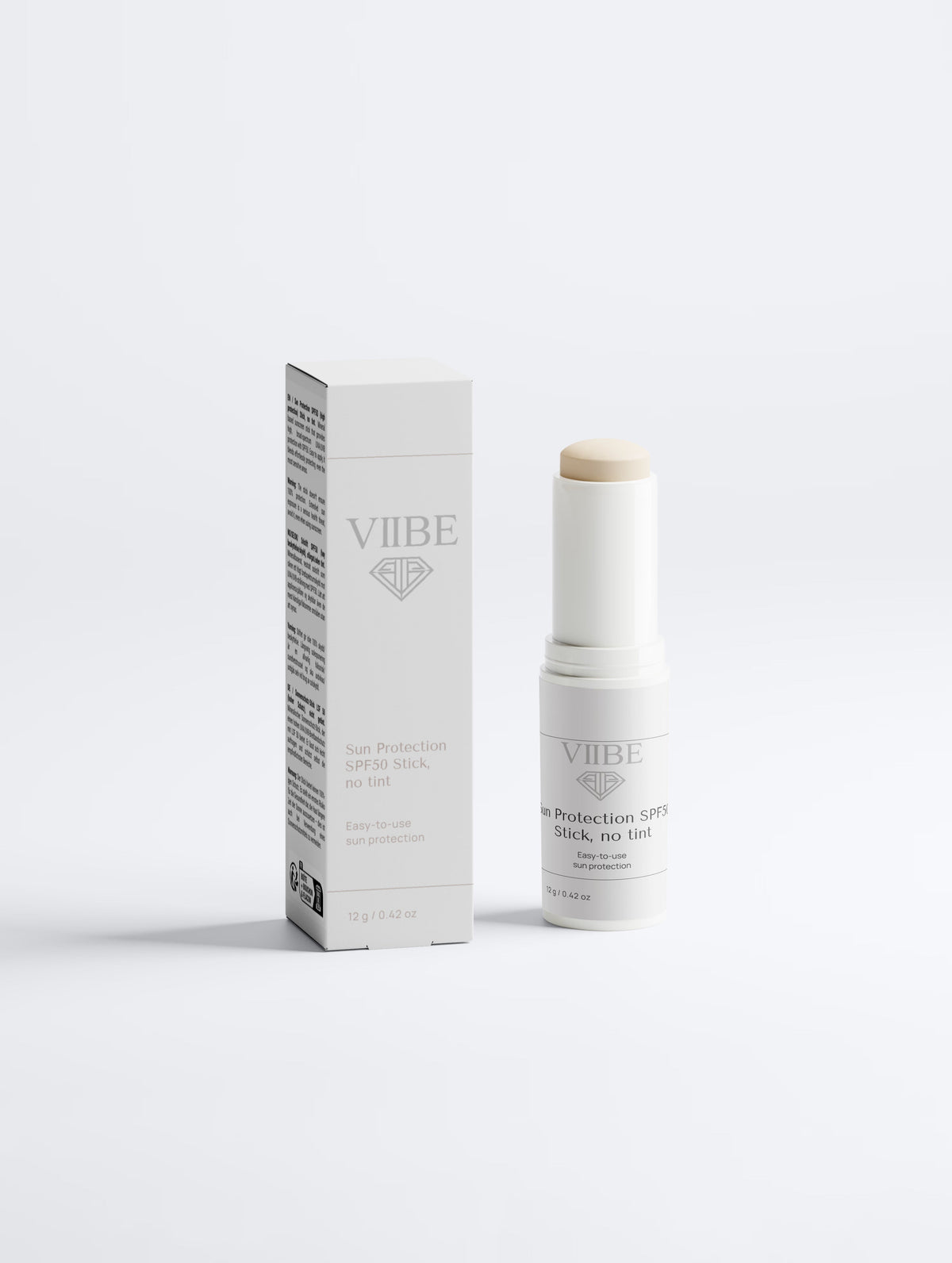 Solbeskyttelse SPF50 Stift, uten farge