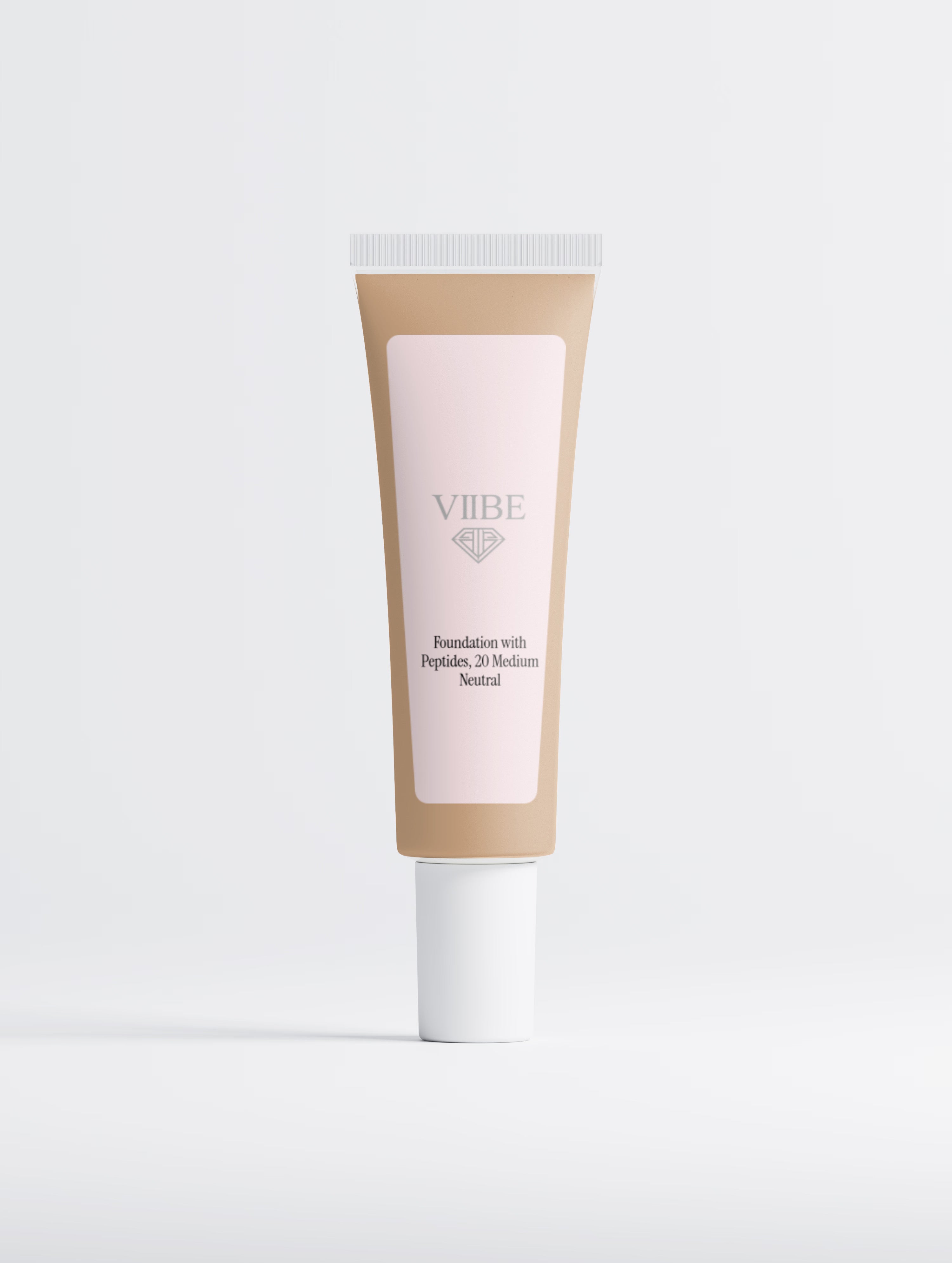 Foundation med peptider, 20 Medium Nøytral